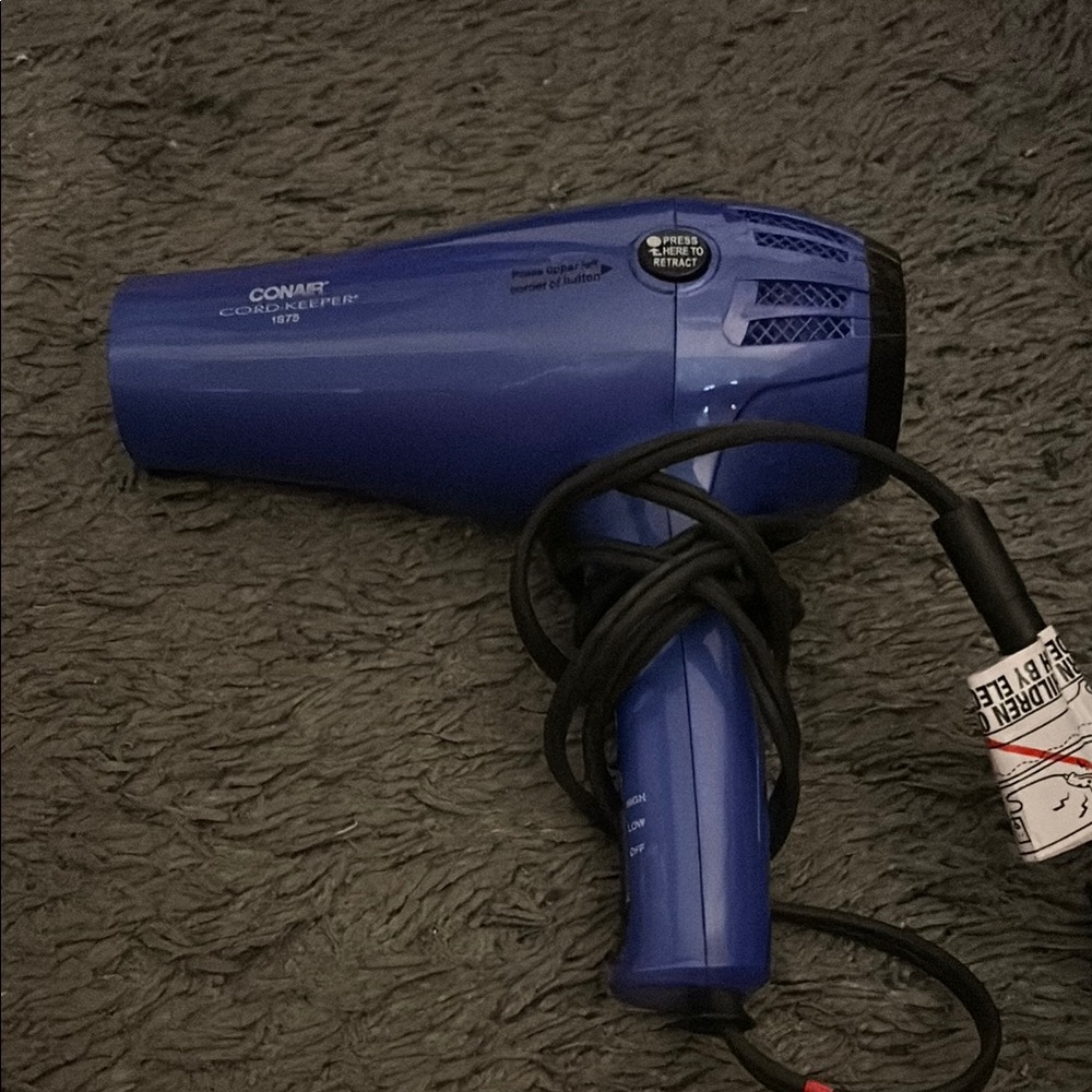 Blue Hair Dryer